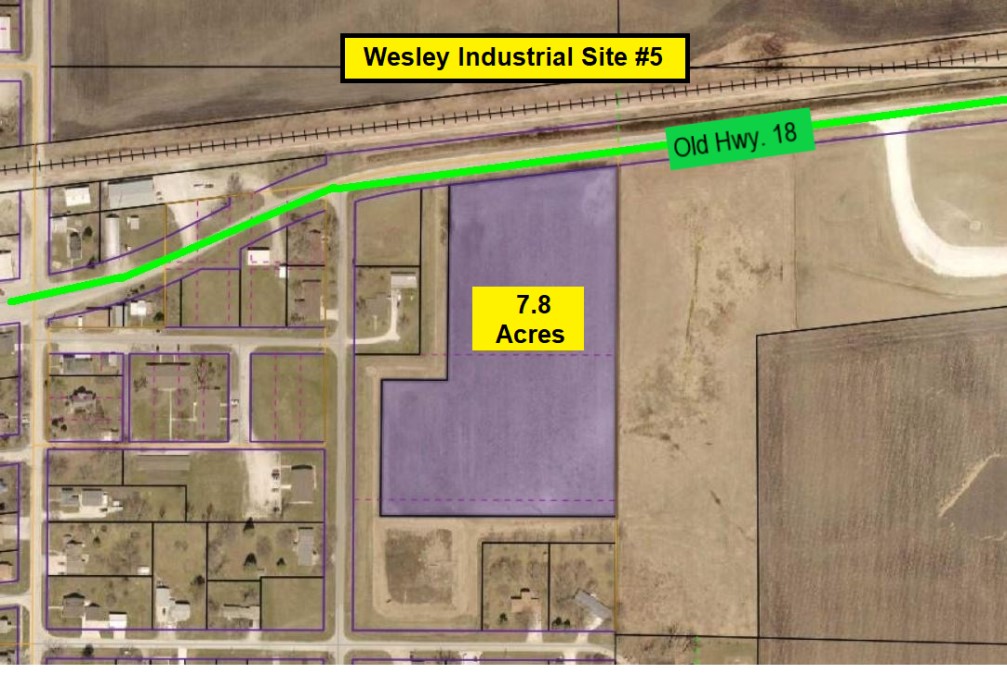 Wesley Industrial Parks (8 total) Kossuth County Economic Development